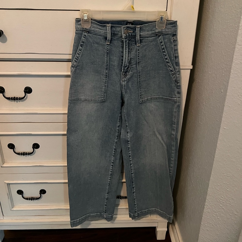 Gap wide leg jeans